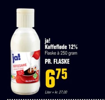 Otto Duborg Ja! kaffefløde tilbud