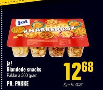 Otto Duborg Ja! snacks tilbud