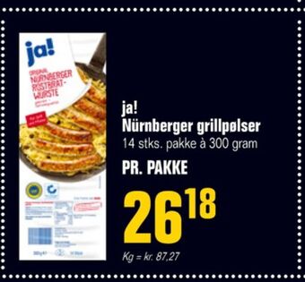 Poetzsch Padborg Ja! grillpølser tilbud