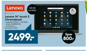 Lenovo bærbar pc