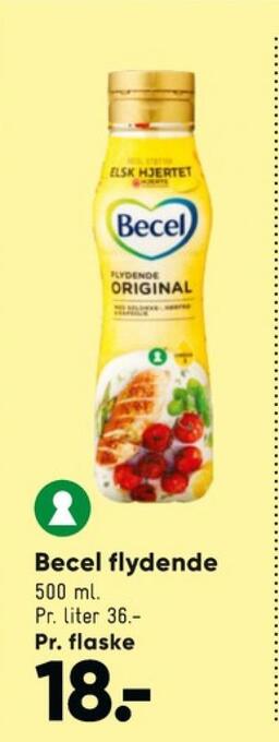 Becel margarine - flydende original