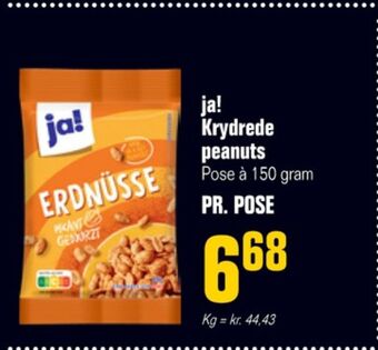 Poetzsch Padborg Ja! peanuts tilbud