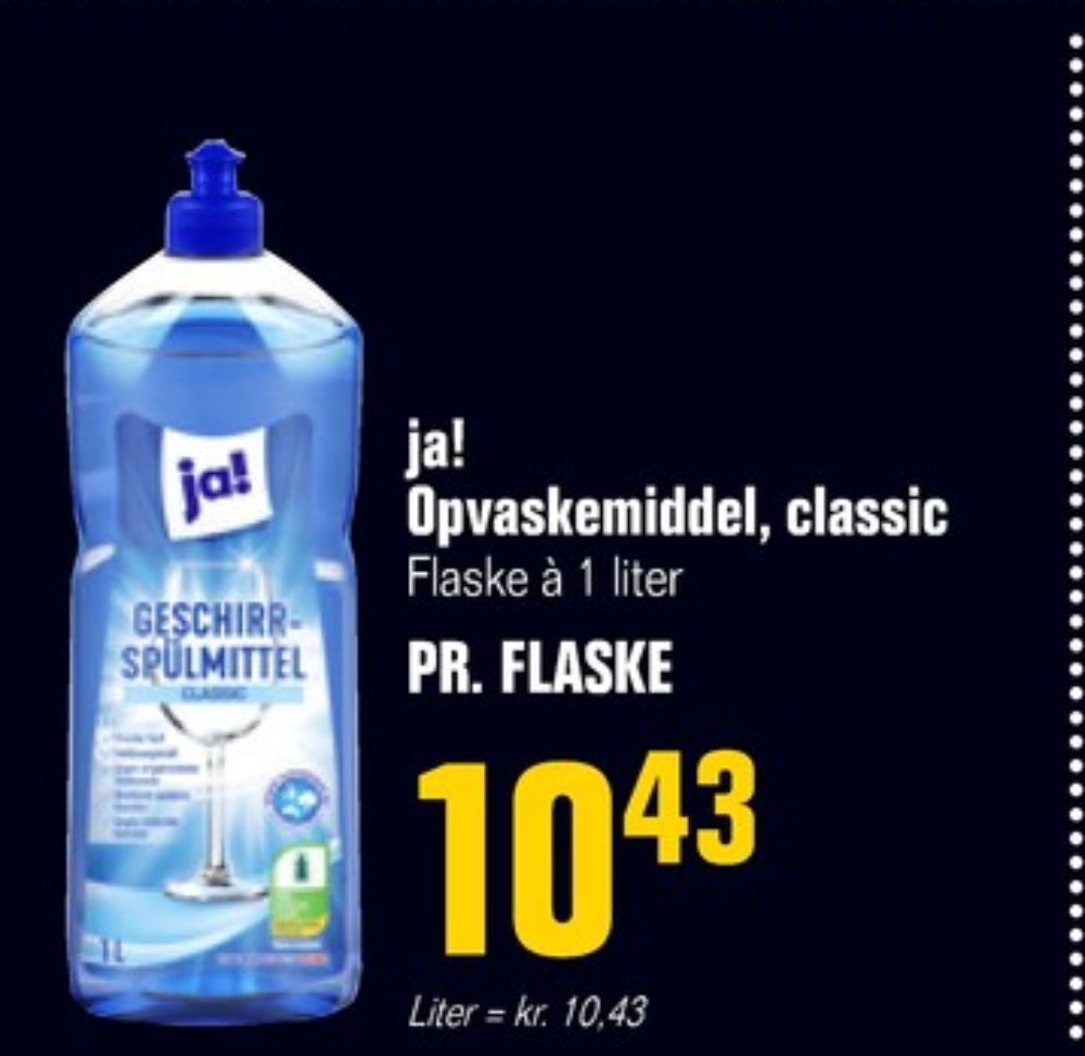 Poetzsch Padborg Ja! opvaskemiddel tilbud