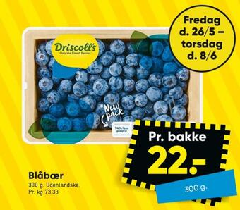 Bilka Driscolls blåbær tilbud