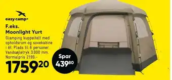 Easy camp telt