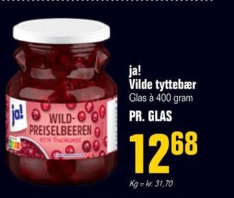 Ja! tyttebærsyltetøj