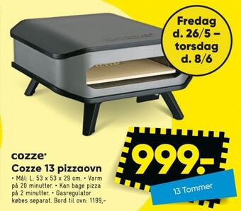 Bilka Cozze pizzaovn tilbud