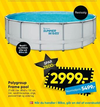 Bilka Summer waves pool tilbud
