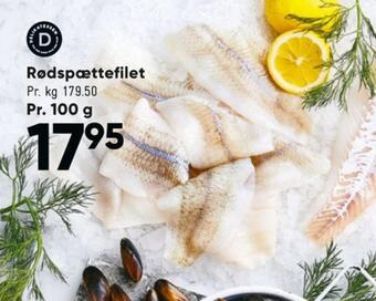 Bilka Ukendt rødspættefilet tilbud