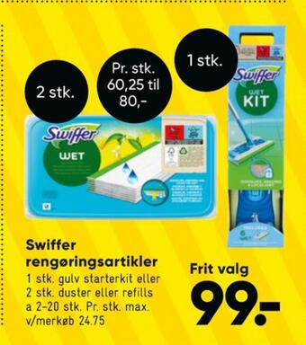 Bilka Swiffer moppe tilbud