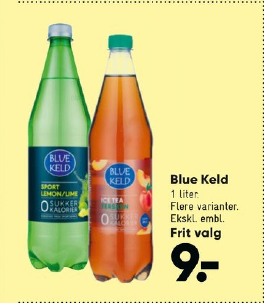 Bilka Blue keld ice tea tilbud