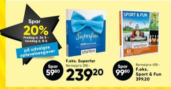 Bilka Smartbox gavekort tilbud
