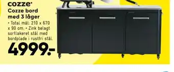 Bilka Cozze havebord tilbud