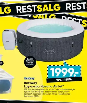 Bilka Lay-z-spa spa tilbud