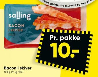 Salling øko baconskiver