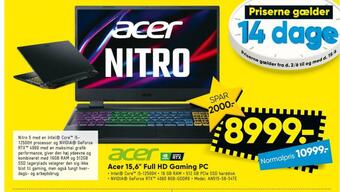 Acer bærbar pc