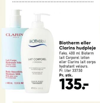 Bilka Biotherm bodylotion tilbud