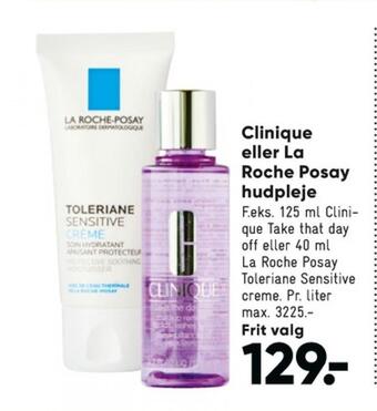 Clinique renseprodukter