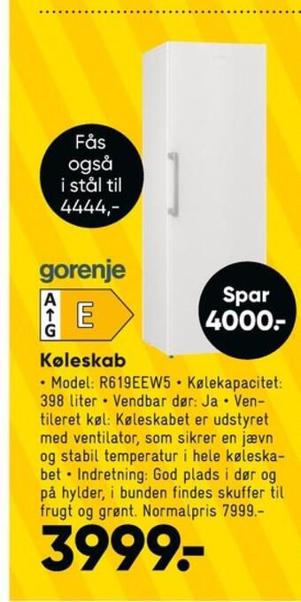 Gorenje køleskab