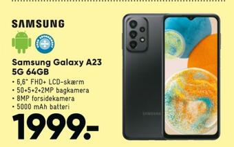 Bilka Galaxy a23 mobiltelefon tilbud