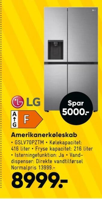 Lg køle/fryseskab