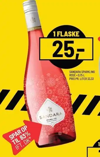 Priss Sandara sparkling tilbud