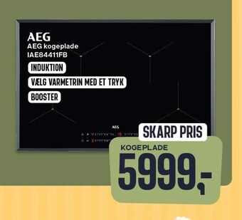 Skousen Aeg kogeplade tilbud