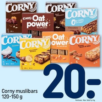 REMA 1000 Corny muslibars tilbud