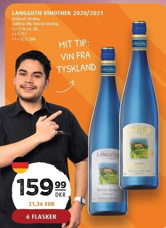Scandinavian Park Langguth vinothek 2020/2021 - 6 flasker tilbud