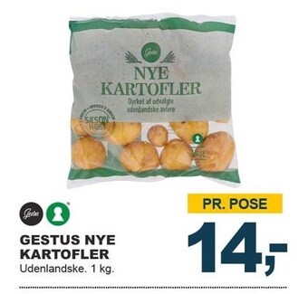 Gestus nye kartofler