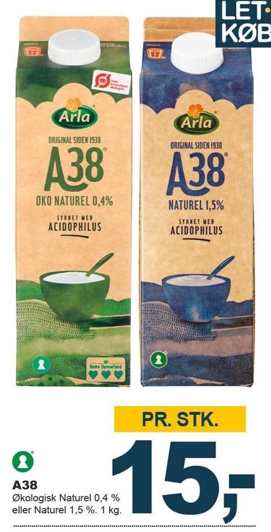 Let-Køb A38 tilbud