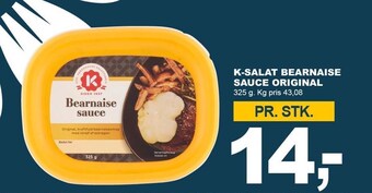 Let-Køb K-salat bearnaise sauce original tilbud
