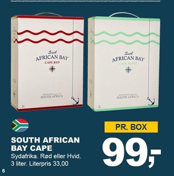 South african bay cape