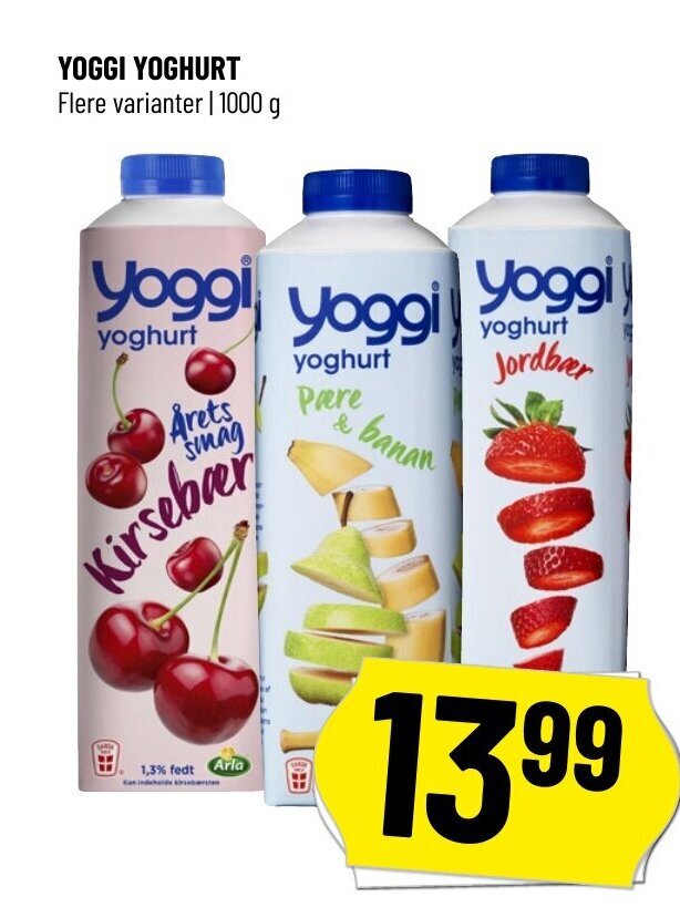 Løvbjerg YOGGI YOGHURT tilbud