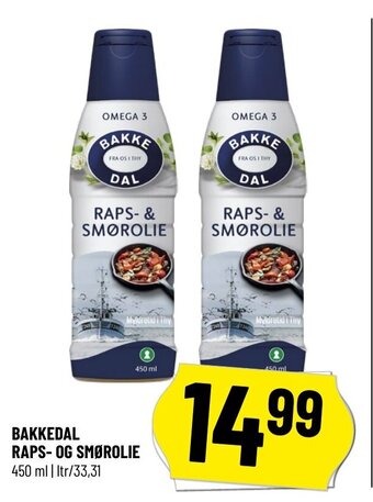 Løvbjerg BAKKEDAL RAPS- OG SMØROLIE tilbud