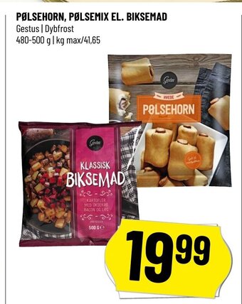 PØLSEHORN, PØLSEMIX EL. BIKSEMAD