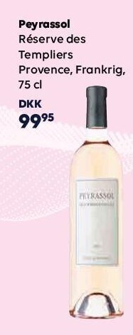 BorderShop Peyrassol réserve des templiers tilbud