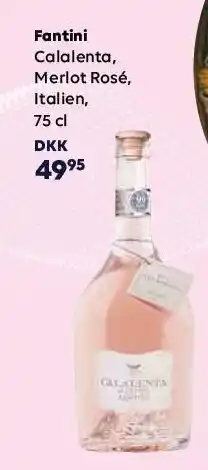 BorderShop Fantini calalenta, merlot rosé tilbud