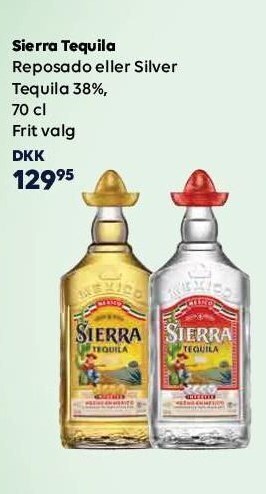 BorderShop Sierra tequila tilbud