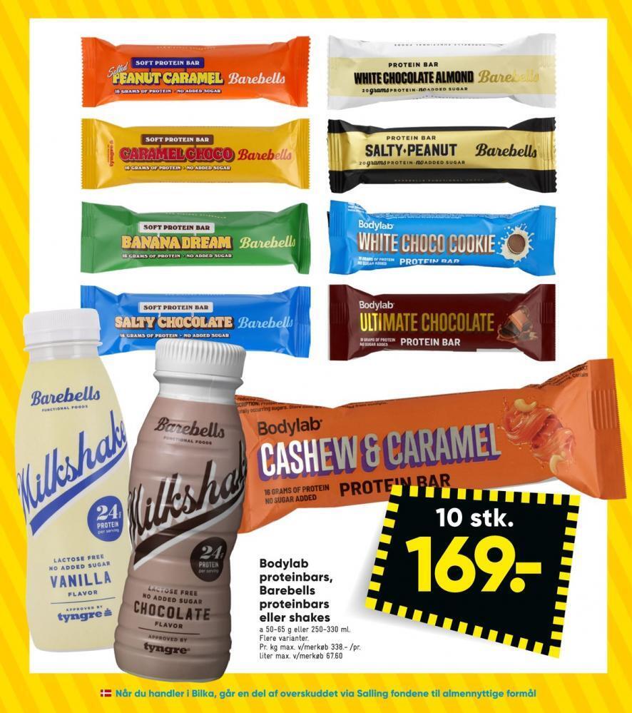 Bilka Bodylab energibar tilbud