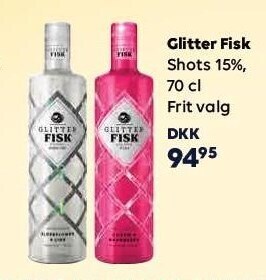 Glitter fisk