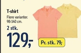 Føtex T-shirt - 2 stk. tilbud