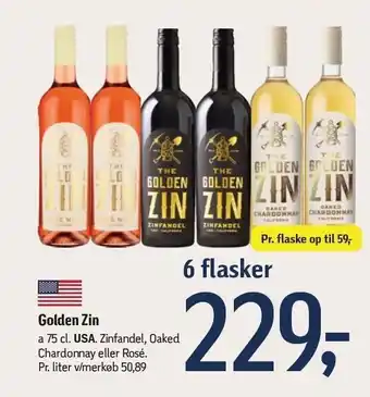 Føtex Golden zin - 6 flasker tilbud