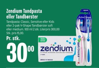 Min Købmand Zendium tandbørste tilbud
