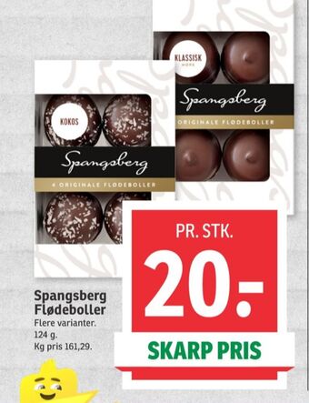 Spangsberg flødeboller kokos