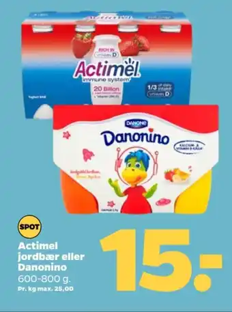 Netto Actimel drikkeyoghurt tilbud