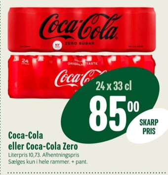 Min Købmand Coca cola cola tilbud