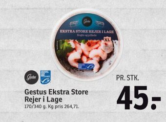SPAR Gestus rejer tilbud