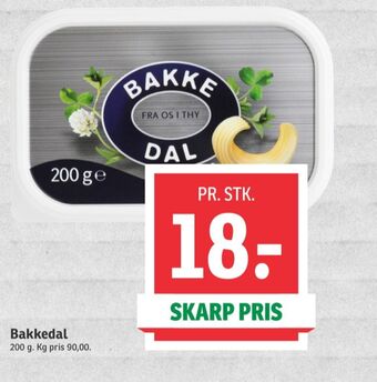 SPAR Bakkedal smørbar tilbud