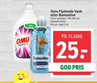 SPAR Omo vaskemiddel-flydende tilbud